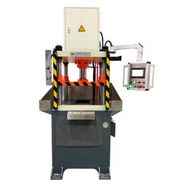 Servo edge cutting press