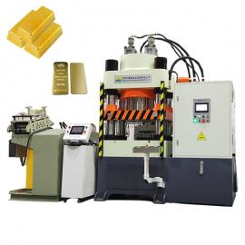 Main Process Flow of Hydraulic Press for Stamping and Forming Gold Bars and Bricks