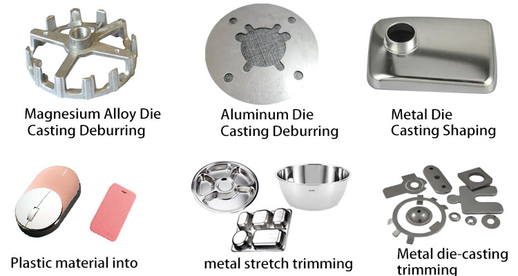 The punching machine makes samples