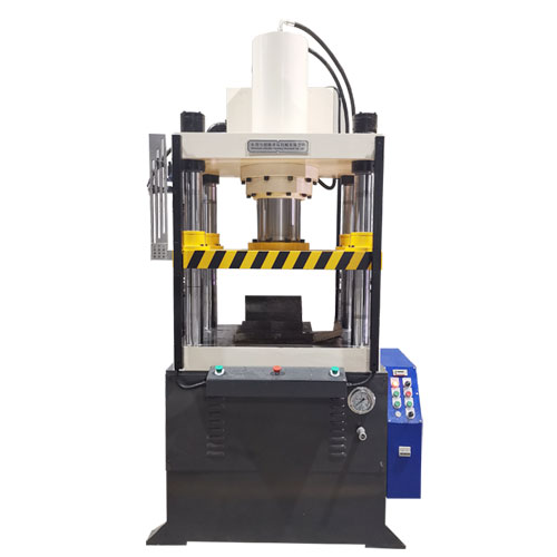 Single action four column hydraulic press