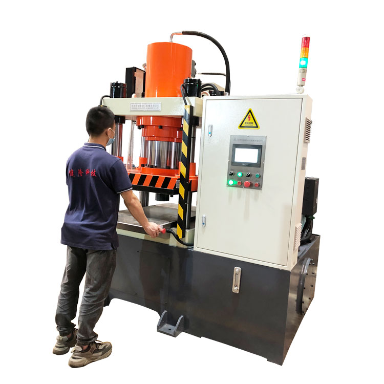 Four column hot press