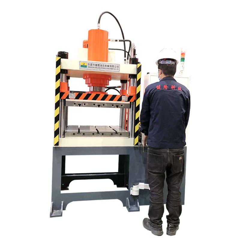 Four column hot press