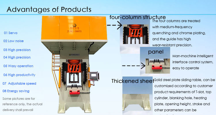 500 tons guideway hydraulic press
