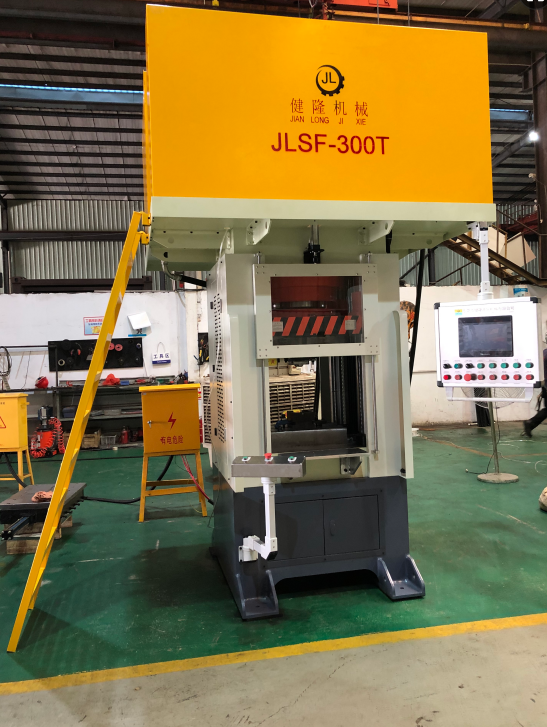 Hydraulic press for bicycle handlebar forming forging machine