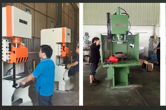 Arch-shaped C-shaped hydraulic press