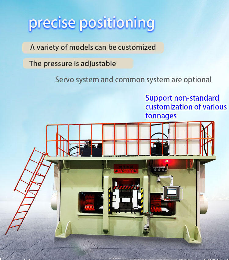 1100 tons multi-direction forging hydraulic press