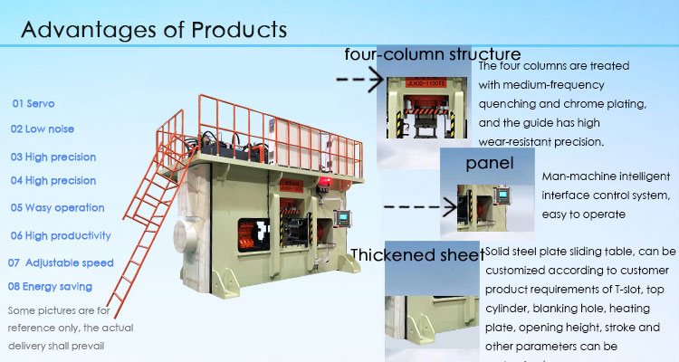 1100 tons multi-direction forging hydraulic press