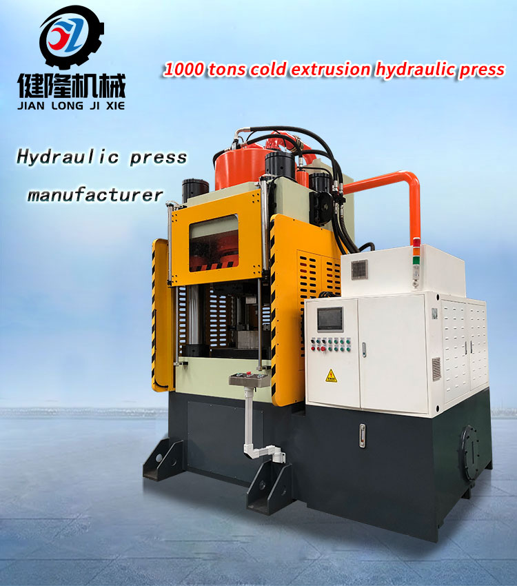 1000 tons servo four-column vertical forging cold extrusion forming hydraulic press